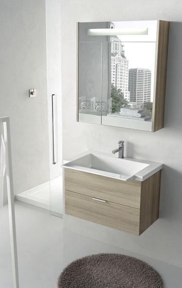 p_ 14 finish LARICE bathroom AK collction E.LY p_ 15 LARICE LA BASE CON DUE CASSETTONI E LA SPECCHIERA CONTENITORE CON FARETTO INTEGRATO SONO IN PERFETTO EQUILIBRIO.