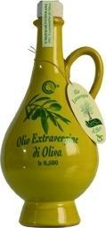 Olio Extravergine di oliva in Ceramica Ampolla da 250 ml Olio Extravergine di oliva Biologico Bottiglia