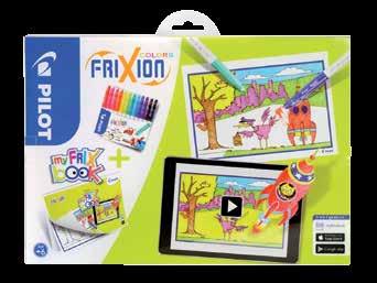 FRIXION COLORS N 1 B 1 R 1 RS 1 G 1 V 1 MY FRIX BOOK CON SET FRIXION COLORS PZ.