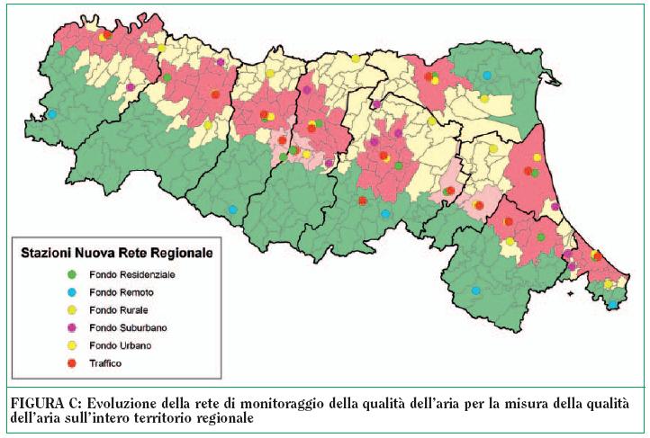 La nuova rete regionale garantirà la conoscenza dello stato di qualità dell aria in tutto il territorio, mantenendo le informazioni disponibili