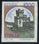.40 400 1980-1000 lire Montagnana (1527) non dentellato nuovo con gomma integra - cert.