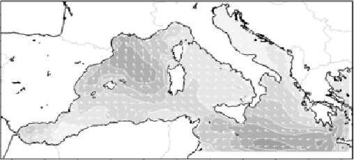Implementazione di un modello previsionale del moto ondoso nel Mediterraneo Occidentale dio (MSE) e correlazione (corr).