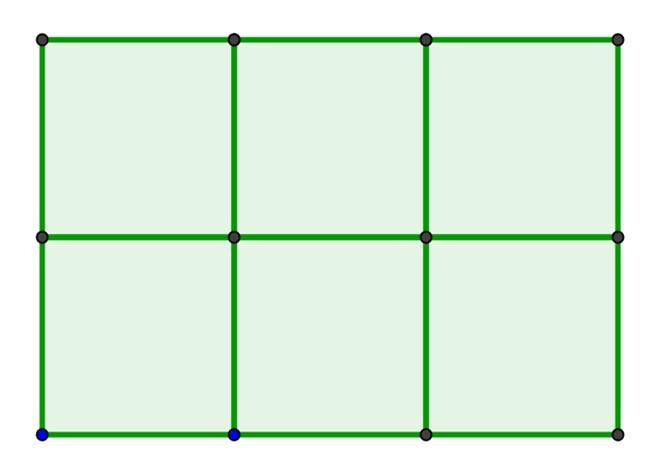 La condizione da rispettare è la seguente: la somma delle ampiezze degli angoli che hanno in comune un nodo deve essere di 360.