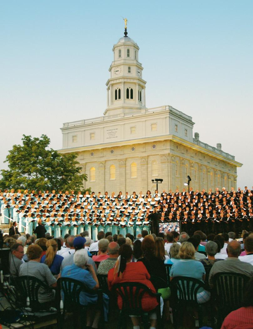 Il Coro del Tabernacolo Mormone canta alla