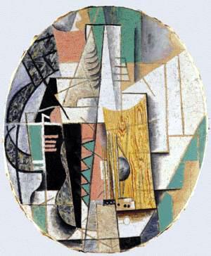Il cubismo analitico (1910-1912) Chiusi nei loro atelier, i due artisti