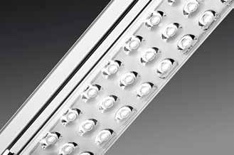 Con E-Line LED, TRILUX offre adesso una fila continua che, grazie alle sue molteplici varianti, è così versatile da riuscire a soddisfare le esigenze di illuminazione per strutture industriali e