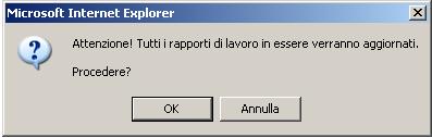 3.10 Cambio ragione sociale Nel caso invece venga scelto come motivo cessazione C1 Cambio Ragione Sociale, non sarà necessario effettuare trasferimenti degli eventuali rapporti di lavoro in forza: in