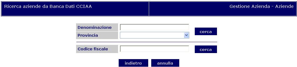 Operazioni sulle aziende Qui l utente può indicare le sue impressioni riferite all atteggiamento dell intervistato rispetto al questionario posto. 4.