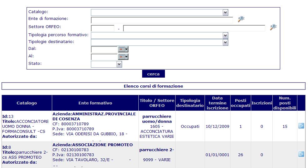 Operazioni sul Lavoratore Work experience pari bottega scuola servizio civile borse lavoro P.I.P volontariato 3.3.22.