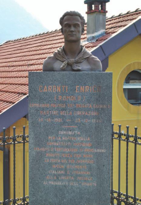 32 71 72 23 dicembre 1944 Enrico Caronti 70, 71 - Blevio, via Caronti 72 - Blevio, cimitero 73 - Menaggio, cimitero 74 - Menaggio, cimitero