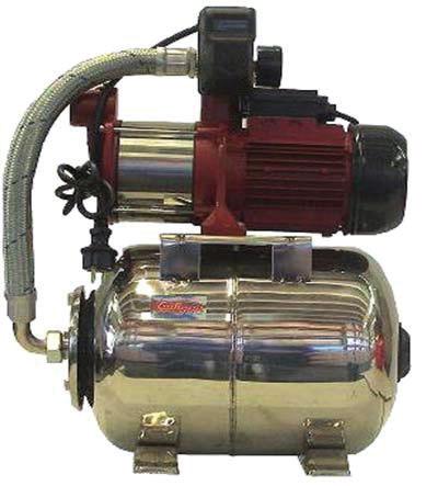 groups coupled with Groupes de pressurisation à fonctionnement automatico realizzati con elettropompe centrifughe horizontal multistage centrifugal pump.