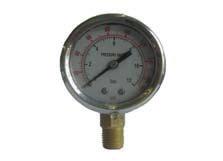 GAS CENTRALE / PRESSURE GAUGE 7 BAR PLASTIC CASE CENTRAL