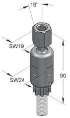 Articolo ammissibile [mm] [kn] [kg/pz] [pz] Supporto a pendolo M8/M8-22 2,5 0,106 50 0784031 Supporto a pendolo M10/M10-22 3,0 0,119 50 0784136