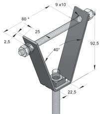 Supporti a trapezio Accessori per sospensioni Approvazione VdS Nr.