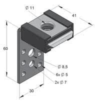 fonoassorbente L Tipo Lunghezza Altezza Elemento Materiale Max. carico ammissibile Peso Conf.