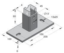 materiale: V4A Applicazioni: Per connessione di collari, per connessione di binari di montaggio V2A I valori di carico dipendono dai componenti