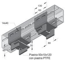 CENTUM Supporti per tubi CENTUM max. M10 Supporto per tubi CENTUM Tubo Ø 21,3-76,1 mm max. M12 Supporto per tubi CENTUM Tubo Ø 88,9-219,1 mm Combinazione di supporti Dati Tecnici: Gamma D.E. Tubi: Da