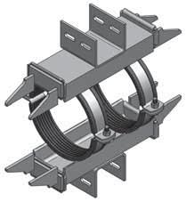 CENTUM Punto fisso con collegamento massiccio CENTUM Classe Antifuoco B2 "Normal flamability" acc.