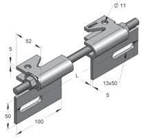 carico ammissibile Per elemento Peso Articolo F X F Y F z HEA HEB [kn] [kn] [kn] [kg/set] IMPORTANTE: Attenzione alla coppia di serraggio consentita!