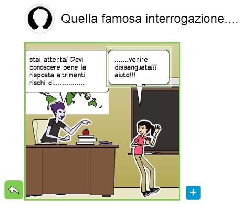 In classe Durante l ora di storia Sandra è stata presa alla sprovvista dal