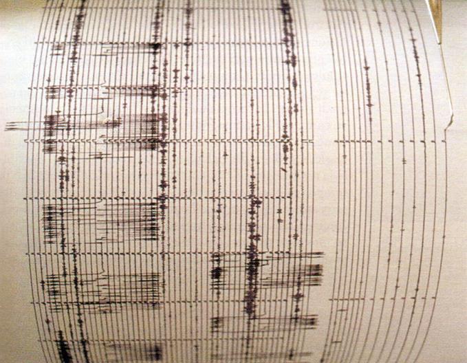 Il sismogramma è un grafico dei movimenti del terreno.