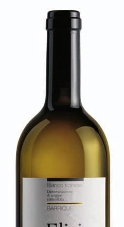 ELISIR Vino bianco Svizzero Chardonnay in larga parte, e poi Kerner vitigno aromatico, Sauvignon e, ovviamente, Merlot, stanno bene insieme su quel