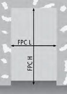 Misure d ordinazione Porte tagliafuoco PROGET MISURE D ORDINAZIONE Foro Muro Passaggio telaio Foro Parete cartongesso Porte ad una e a due ante con telaio abbracciante PROGET tagliafuoco FPCL = FML -