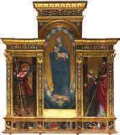 Trittico dell Annunciazione, Santuario della Madonna dei Laghi, Avigliana Trittico della Immacolata Concezione, Sacra di S.