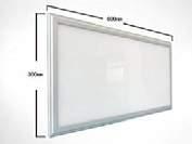 PLAFONIERE PANEL 20W 30X60CM 20W 1540LM 120 20W 1640LM 120 ADATTA PER: essere applicata come elemento di illuminazione in corridoi e uffici.