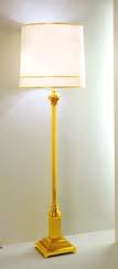 Table lamp made of fine