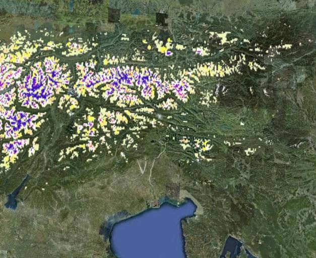 Mappa del permafrost