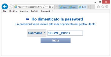 viene abilitato all uso di specifiche funzionalità e avrà accesso ai dati di competenza