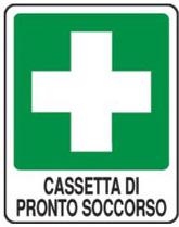 CONTENUTO MINIMO DELLA CASSETTA DI PRIMO SOCCORSO Guanti sterili monouso (5 paia) Visiera paraschizzi Flacone di soluzione cutanea di iodopovidone al 10% di iodio da 1 litro (1) Flaconi di soluzione