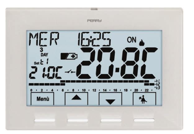 da parete NEXT, i primi termostati e cronotermostati a norma di legge I nuovi termostati e cronotermostati NEXT nella versione da parete alimentata a 230V