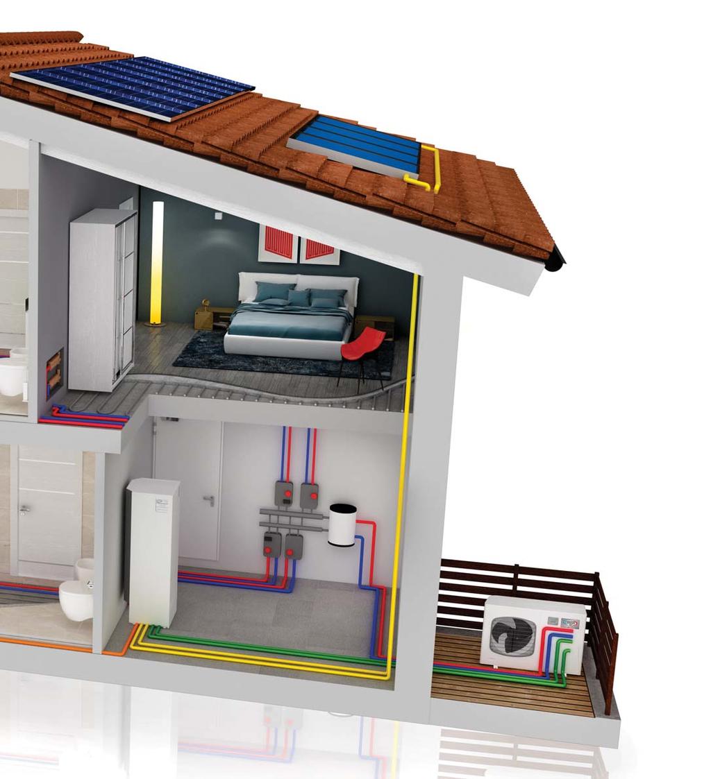 im - il sistema a energia rinnovabile per la tua casa im- the renewable energy system for your home emix tank pompa di calore monobloc heat pump With IM you can realize the home of your dreams,