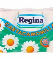 sconti fino al 0% CARTA IGIENICA CARTACAMOMILLA REGINA 6