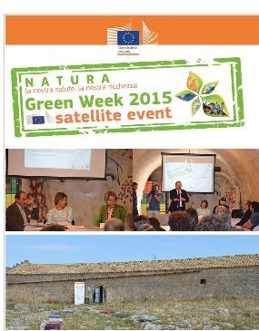 COMUNICAZIONE RN2000 Basilicata: Convegno Green Week 2015 NATURE our