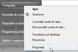 Pag: 3 di 9 2 SISTEMI OPERATIVI 2.1 Verifica del Sistema Operativo Il primo step che deve essere eseguito presso il PdV è la verifica del Sistema Operativo presente sui PC.