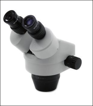 Microscopio Microscopio high performance tipo Greenough con zoom professionali Stereomicroscopio binoculare Stereomicroscopio trinolculare con 3. oculare per camera.