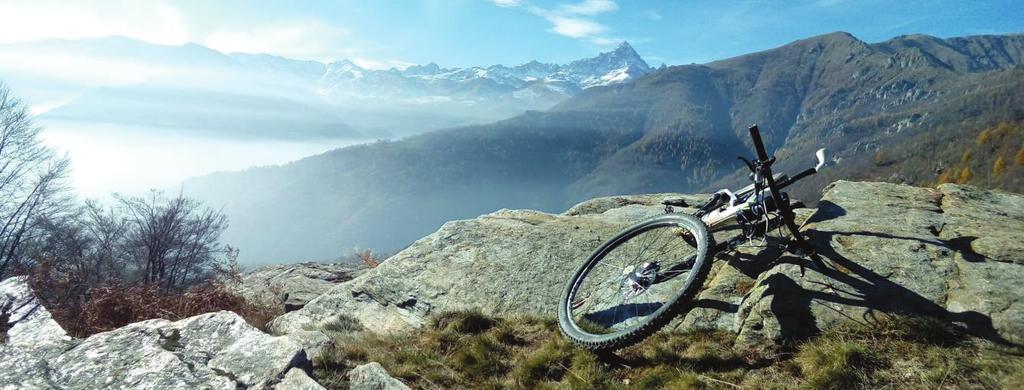 VALLE PO, BRONDA, INFERNOTTO 43 Per la valle Po sono stati selezionati i sentieri resi celebri dalla storica granfondo MTB Valpolonga e quelli che raggiungono punti panoramici sul Monviso di assoluta