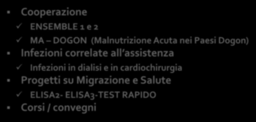 assistenza Infezioni in dialisi e in cardiochirurgia