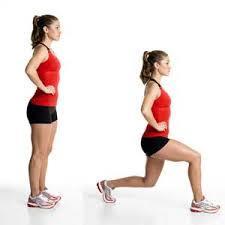 a) split squat: da fermo, dalla divaricata sagittale piegare gli arti inferiori o l'arto inferiore anteriore portare piede avanti e piegarsi sulle gambe (tenere