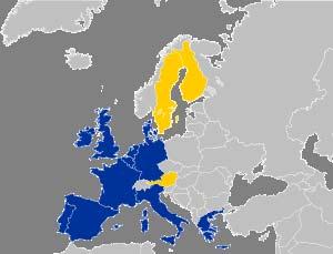 * 1995 aderiscono Svezia, Finlandia e Austria (già parte dello Spazio economico europeo area di libero scambio) * Bilancio dei negoziati di adesione