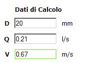 dalla Norma UNI 9182, che al punto N10, per tubazioni aventi diametro di 1 1/2 indica come max. velocità 1,7 m/s.