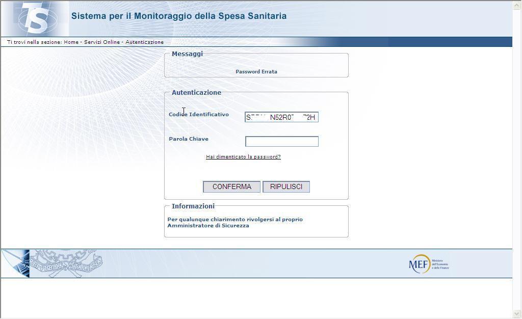 5. IL RIPRISTINO DELLA PASSWORD Per facilitare il ripristino della password è stato inoltre inserito un sistema di rilevazione domande/risposte attraverso il quale l utente può autonomamente