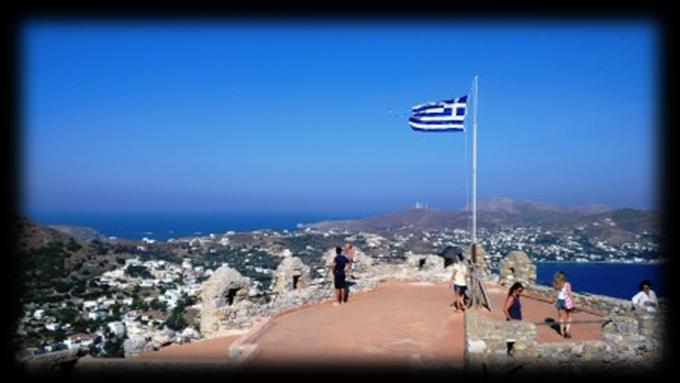 Arkhangelos è un isoletta selvaggia appena a nord di Leros. La rada a sud è bellissima.