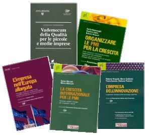 VADEMECUM DELLA QUALITA PER LE PICCOLE E MEDIE IMPRESE di Carlo Maria GUERCI e Rodolfo DE DOMINICIS in collaborazione con ASSOLOMBARDA edito da ASSOSERVIZI 1994 ORGANIZZARE LE PMI PER LA CRESCITA di