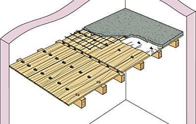 Solaio in legno a singola orditura 16.11.