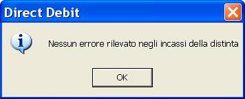 Capitolo Sepa Direct Debit 22 «Se durante la visualizzazione di una disposizione, fate click e selezionate un altra delle disposizioni che compaiono nella finestra principale, la vedrete visualizzata