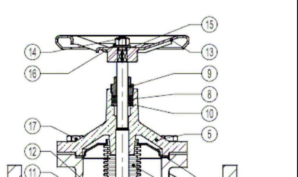 VF16/VF17 Valvole con soffietto a flusso avviato PN16 dal DN15 al DN250 Le valvole della serie VF sono valvole a passaggio ridotto con soffietto, a vite interna e sono esenti da manutenzione.